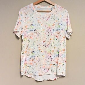 Zyia splash cloud short sleeve T-Shirt XL women’s